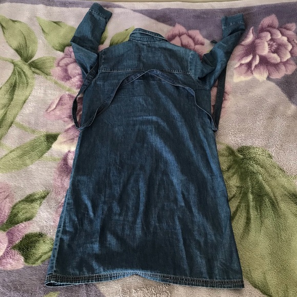 Gap Denim Utility Shirtdress Style:838544-00 - Picture 6 of 13